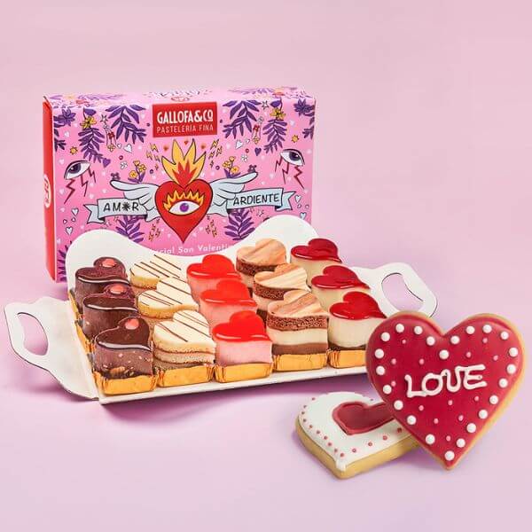 Pasteles SUPERLOVERS pasteles superlovers san valentin