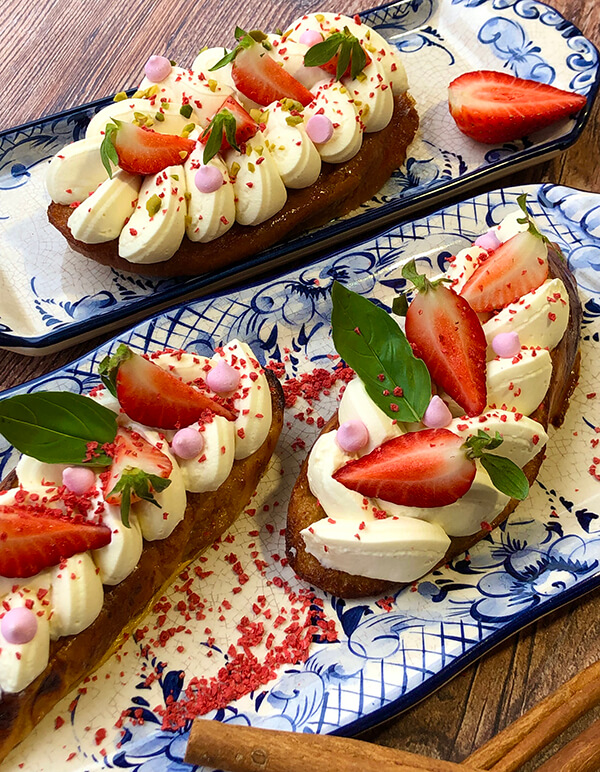 torrija foodie de pan brioche
