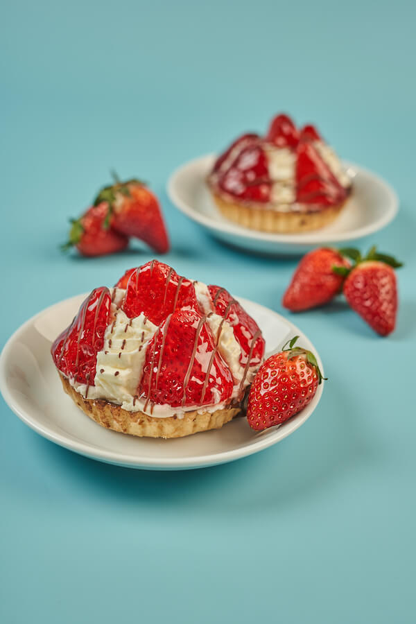 pastel de fresas tartaleta de fresa