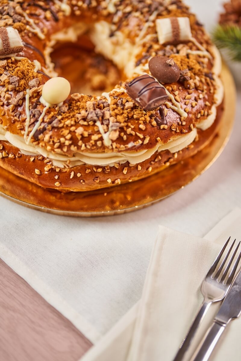 roscón relleno de trufa